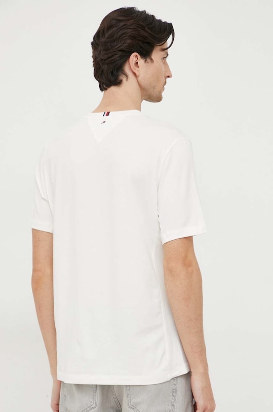 Oblečenie Tričko Tommy Hilfiger MW0MW30437 béžová
