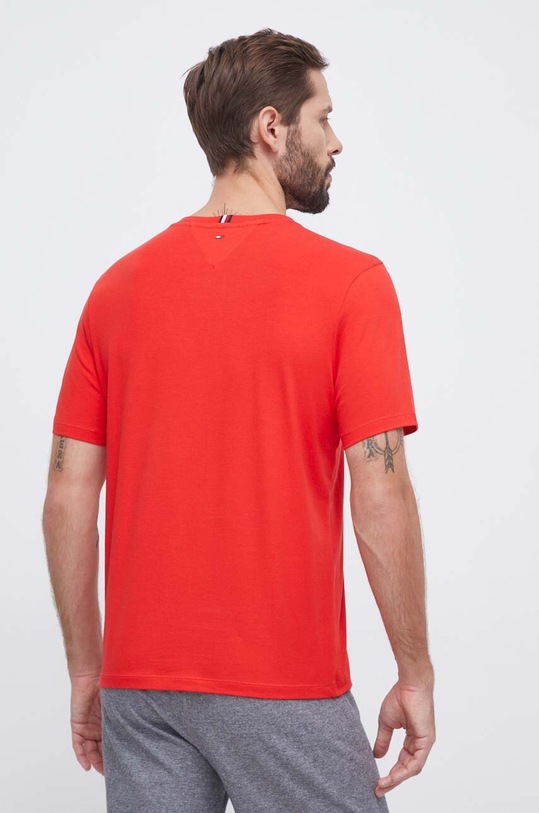 Odzież Tommy Hilfiger t-shirt MW0MW32641 czerwony