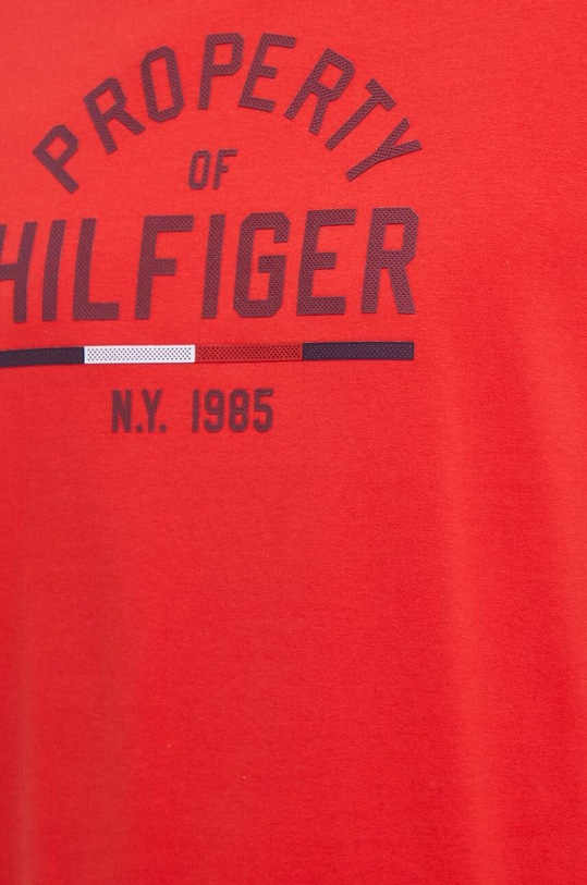Tommy Hilfiger t-shirt MW0MW32641 czerwony