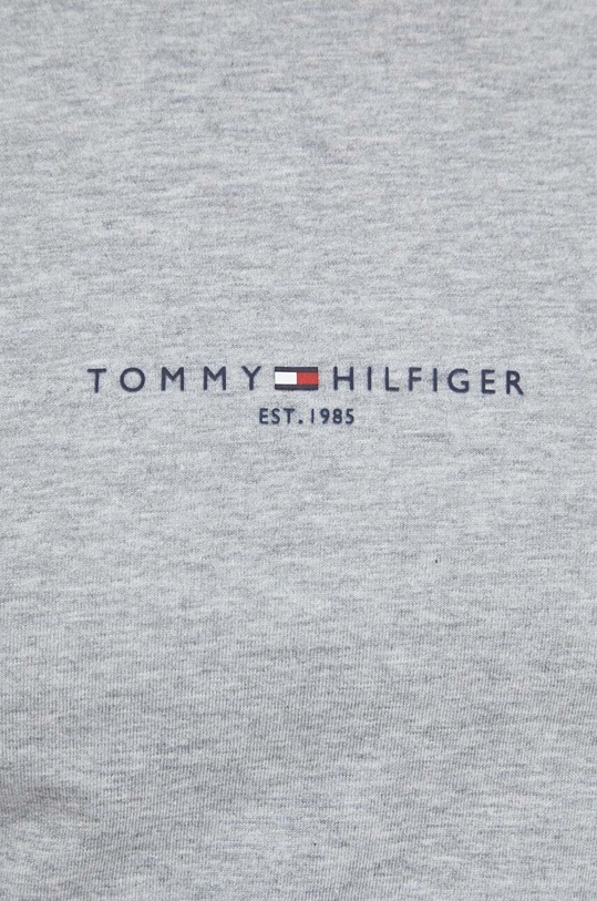 Bavlnené tričko Tommy Hilfiger sivá MW0MW32584