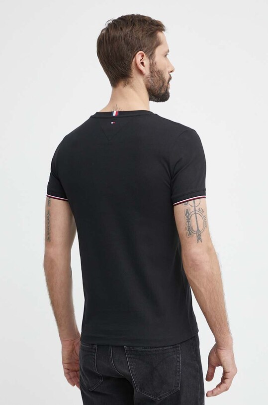 Одежда Хлопковая футболка Tommy Hilfiger MW0MW32584 чёрный