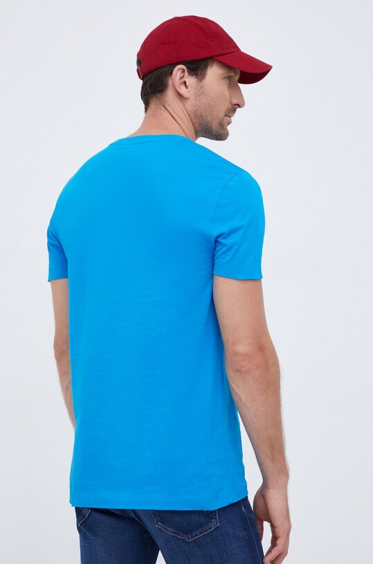 Odzież Tommy Hilfiger t-shirt bawełniany MW0MW32595 niebieski