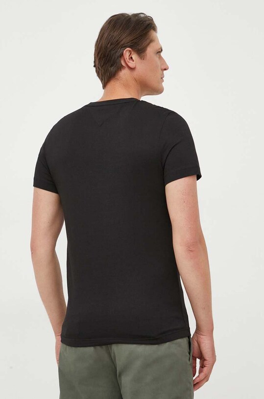 Odzież Tommy Hilfiger t-shirt bawełniany MW0MW32602 czarny