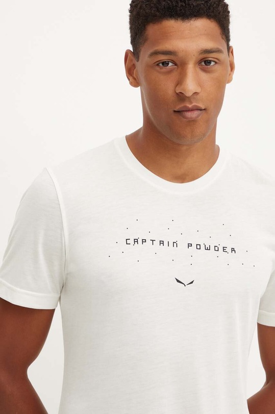 Sportovní triko Salewa Pure Snow Captain Dry béžová 00.0000028809