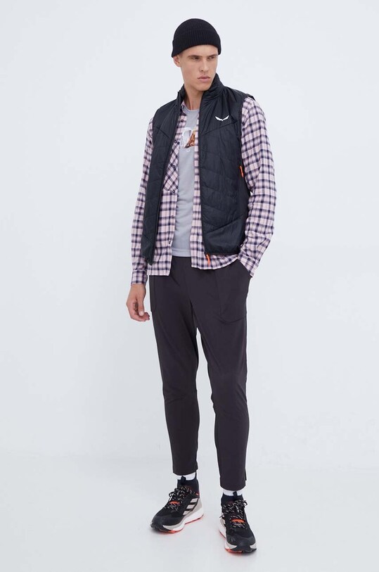 Salewa tricou sport Pure Design Dry 00.0000028811 gri AW24