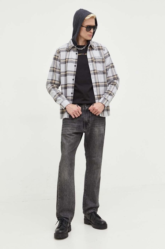 Tommy Jeans t-shirt bawełniany DM0DM17728 czarny AW23