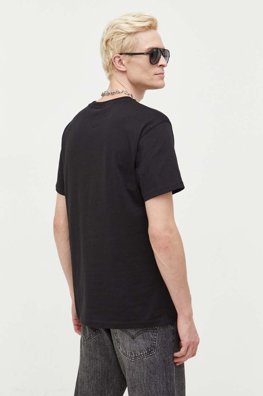 Odzież Tommy Jeans t-shirt bawełniany DM0DM17728 czarny