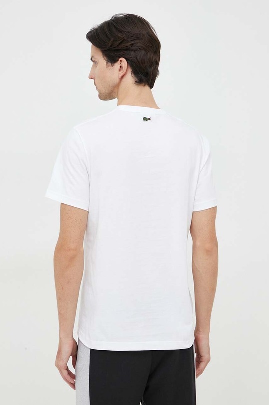Abbigliamento Lacoste t-shirt in cotone TH1147 bianco