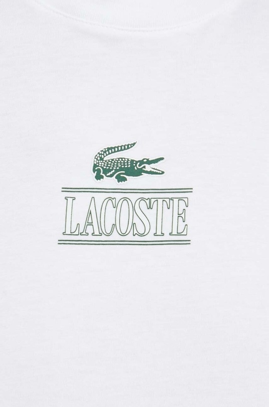 Lacoste t-shirt in cotone TH1147 bianco