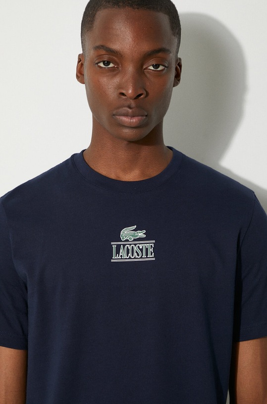 Lacoste cotton t-shirt TH1147 navy
