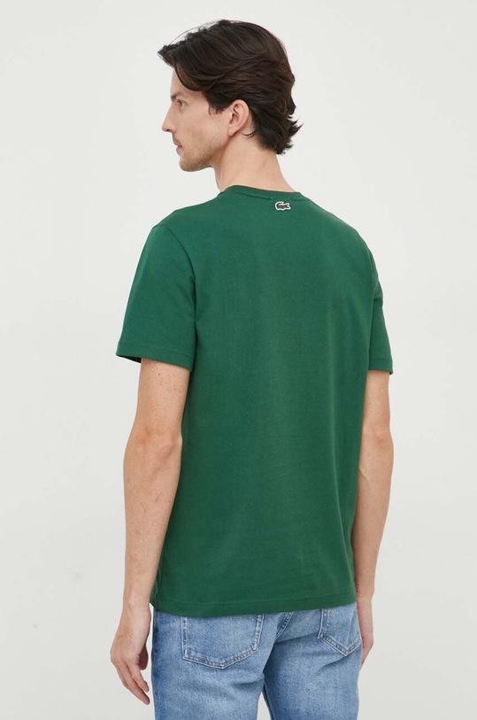 Abbigliamento Lacoste t-shirt in cotone TH1147 verde