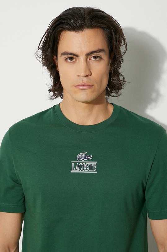 Lacoste cotton t-shirt TH1147 green