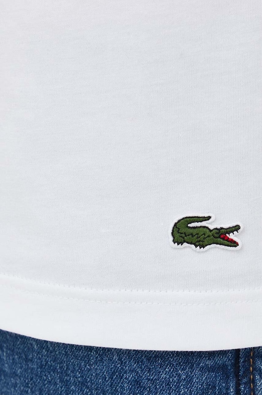Lacoste pamut póló TH1285 fehér