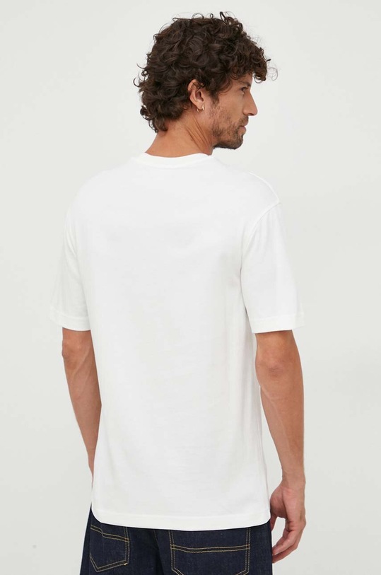Odzież Lacoste t-shirt bawełniany TH1533 biały
