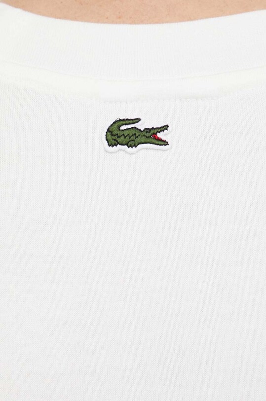 Lacoste t-shirt bawełniany TH2504 biały