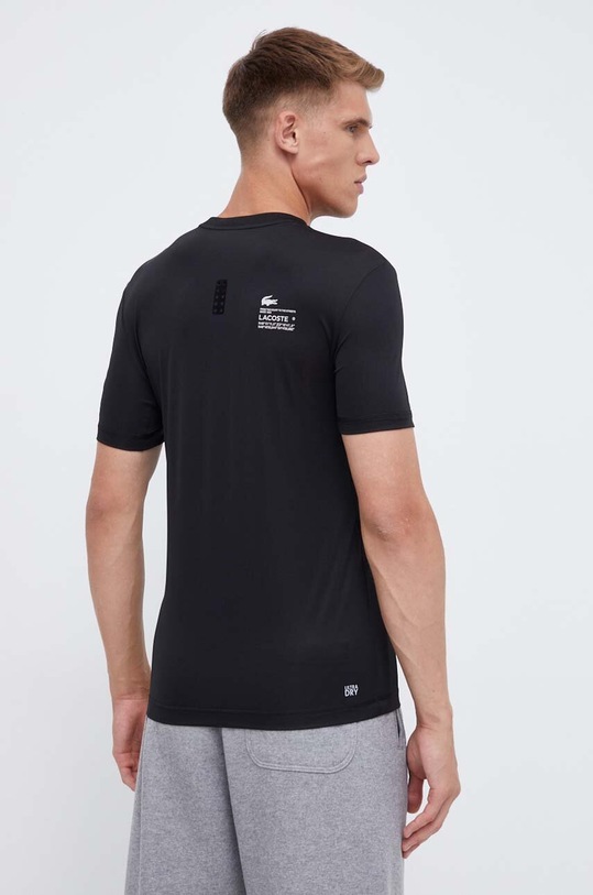 Μπλουζάκι Lacoste TH5207 μαύρο AW23
