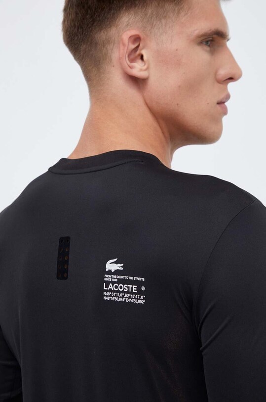 Lacoste t-shirt czarny TH5207