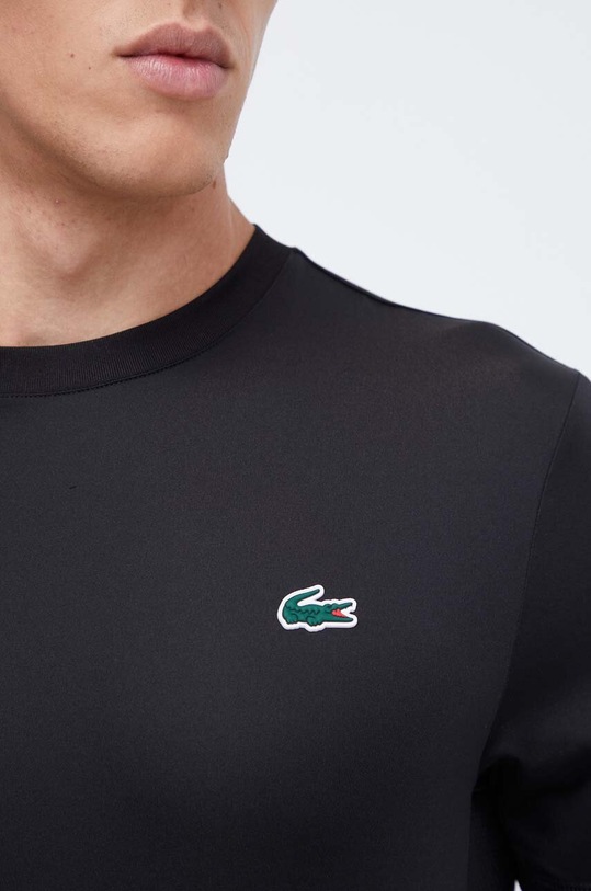 Μπλουζάκι Lacoste TH5207 μαύρο