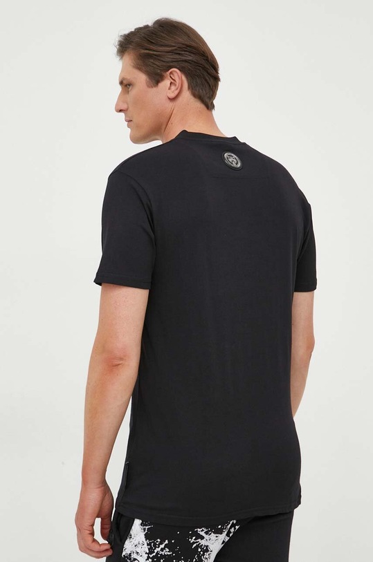Oblečenie Bavlnené tričko PLEIN SPORT FACC.MTK6426.SJY001N čierna
