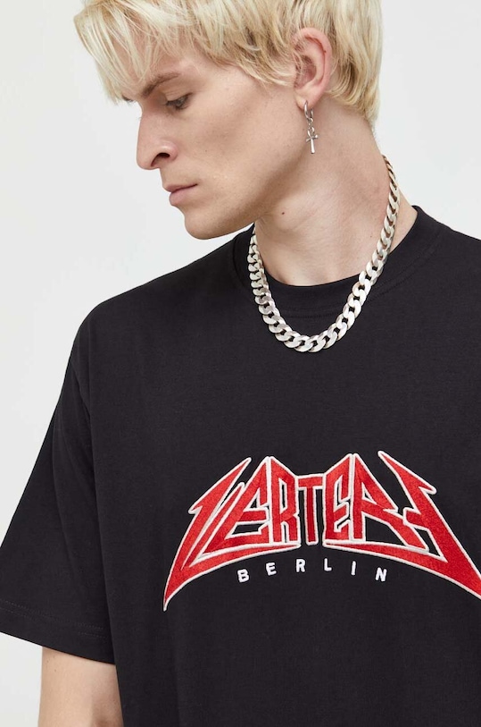 Pamučna majica Vertere Berlin Planet friendly crna VER.T215