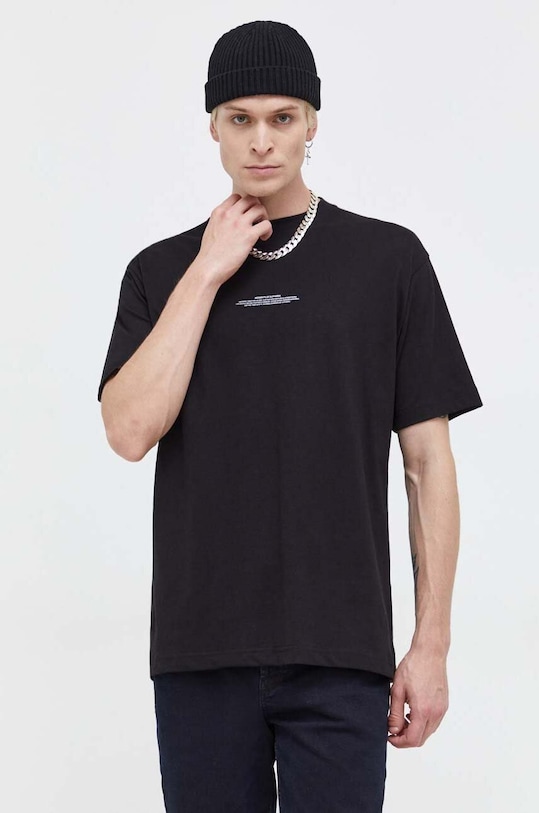 Odjeća Pamučna majica Vertere Berlin VER.T216 crna