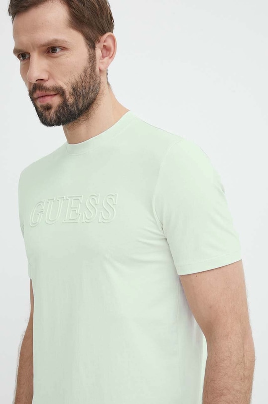 Guess t-shirt ALPHY regular zielony Z2YI11.J1314