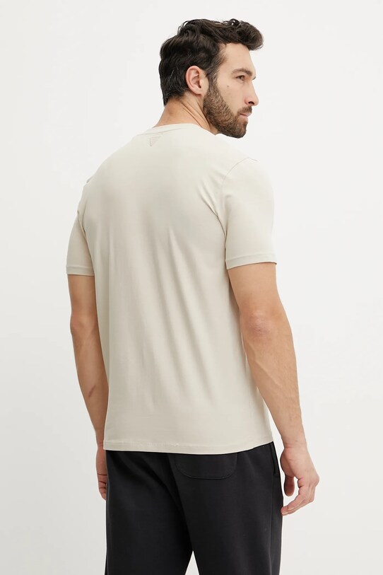 Îmbrăcăminte Guess tricou ALPHY Z2YI11.J1314 bej
