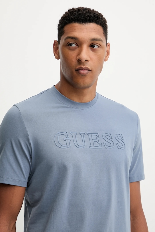 Guess t-shirt ALPHY niebieski Z2YI11.J1314