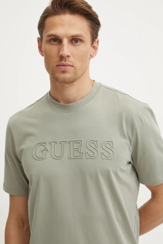 Guess tricou ALPHY verde Z2YI11.J1314