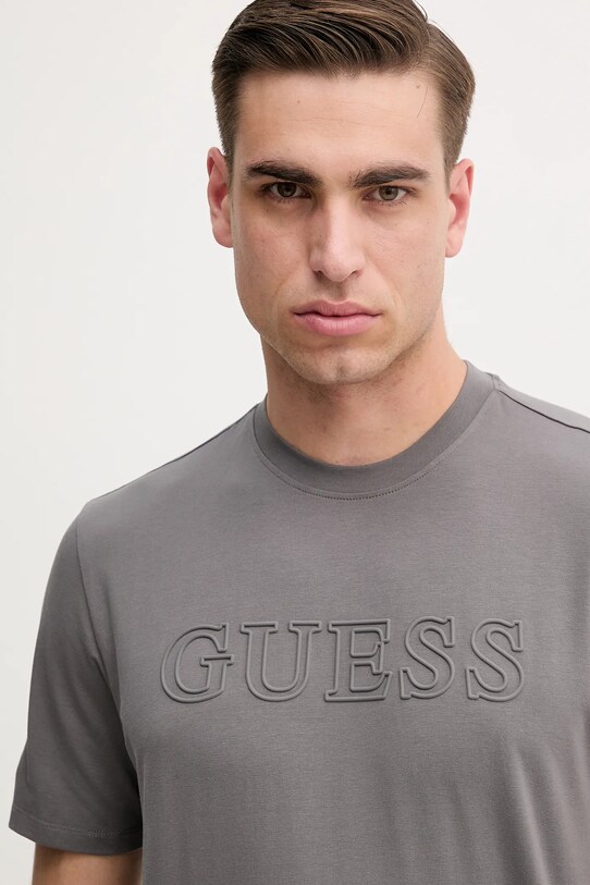 Oblečenie Tričko Guess ALPHY Z2YI11.J1314 hnedá