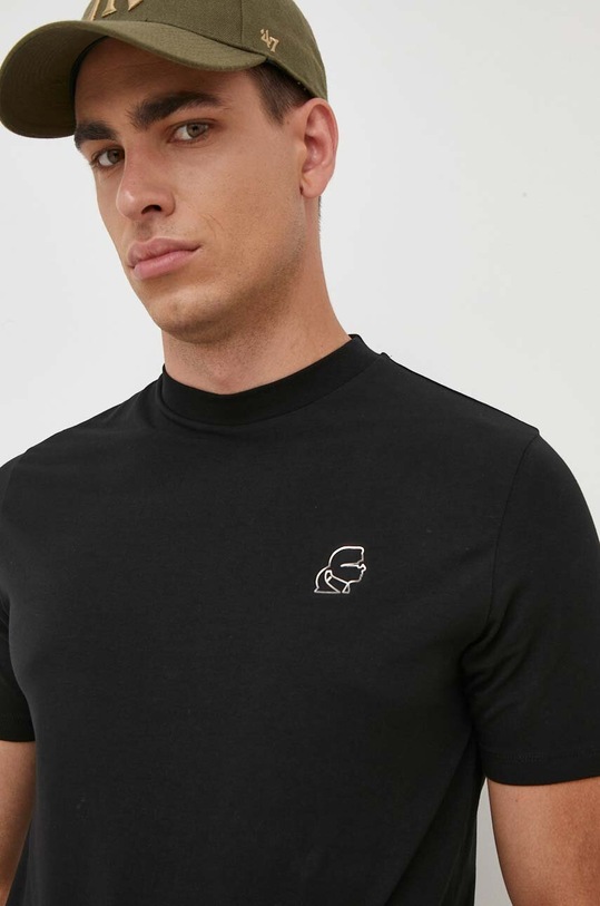 Karl Lagerfeld t-shirt czarny 534221.755030