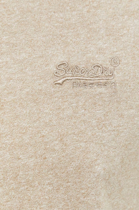 Superdry t-shirt bawełniany M1011245A.9XE beżowy