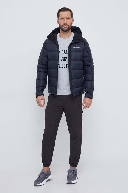 New Balance tricou din bumbac MT33551AG gri AW23