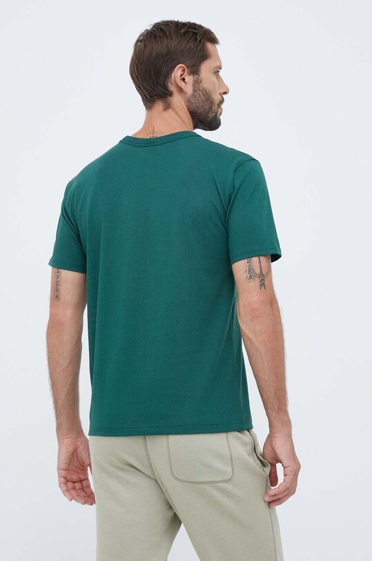Odzież New Balance t-shirt bawełniany MT33551NWG zielony