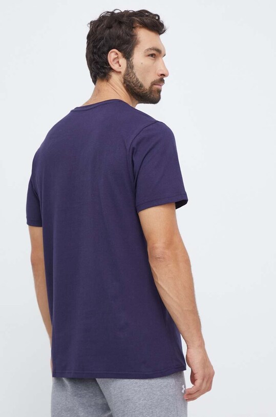 Îmbrăcăminte 47brand tricou din bumbac MLB Los Angeles Dodgers BB012TEMBRT595538LN bleumarin