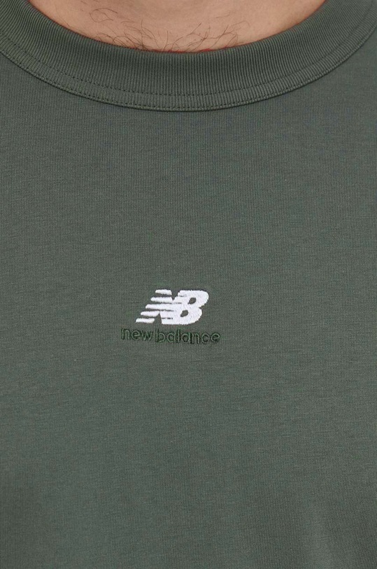 New Balance t-shirt bawełniany MT31504DON