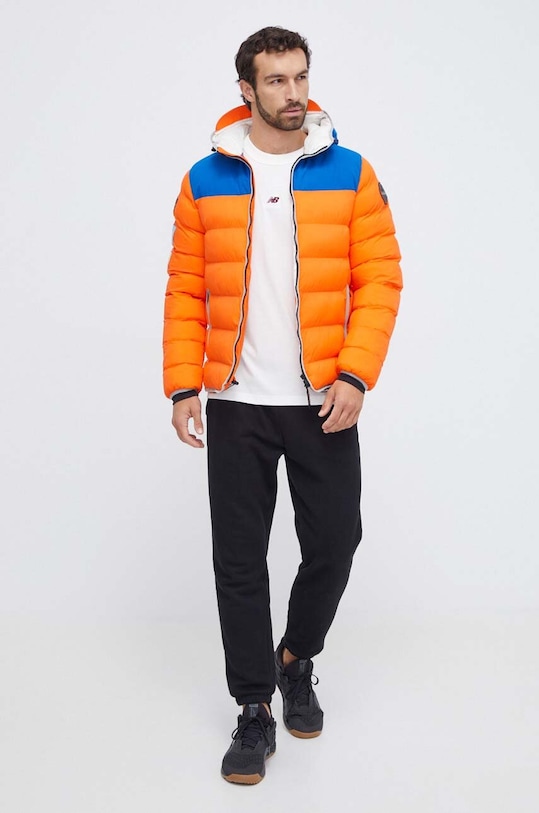 New Balance t-shirt in cotone MT31504SST beige AW23