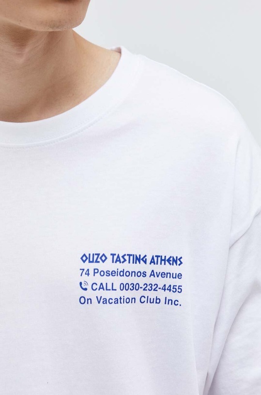 Bavlněné tričko On Vacation OVC.T66 bílá