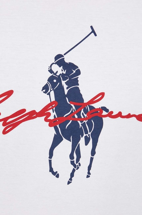 Polo Ralph Lauren t-shirt bawełniany 710839049 biały