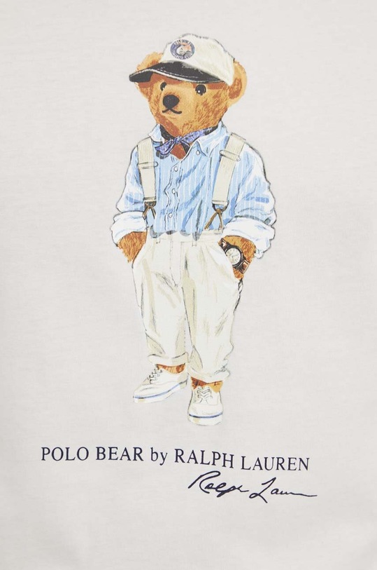 Bavlnené tričko Polo Ralph Lauren 710854497 biela