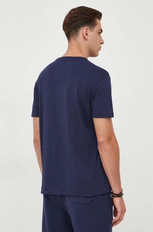 Ρούχα Βαμβακερό μπλουζάκι Polo Ralph Lauren 710917892 σκούρο μπλε