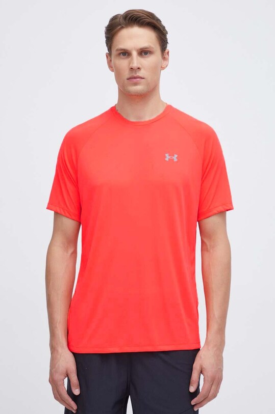 Ρούχα Μπλουζάκι προπόνησης Under Armour Tech 1377054 ροζ