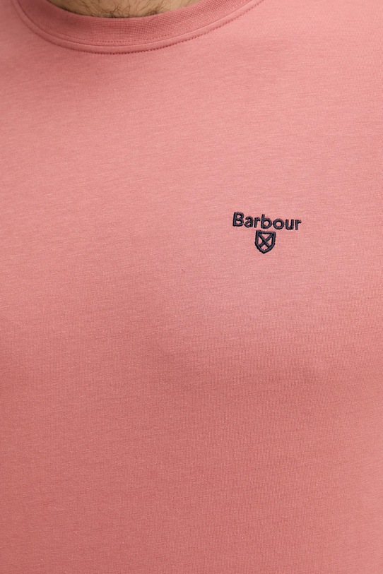 Barbour t-shirt bawełniany MTS0331 pomarańczowy