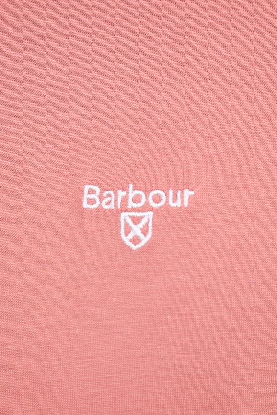 Bavlněné tričko Barbour MTS0331 oranžová