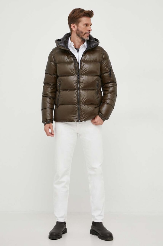 Barbour t-shirt bawełniany MTS0331 szary AA00