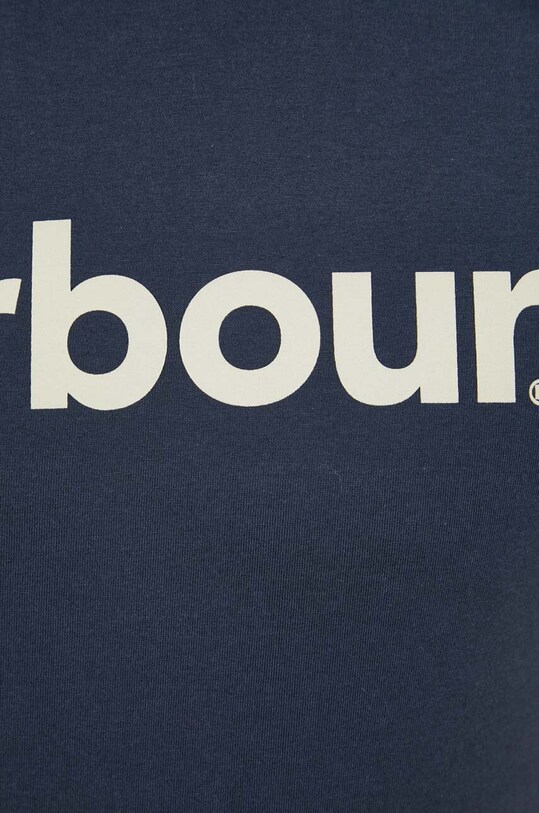 Barbour tricou din bumbac MTS0531 bleumarin