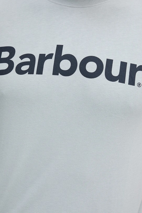 Barbour t-shirt bawełniany ESSENTIALS MTS0531 niebieski