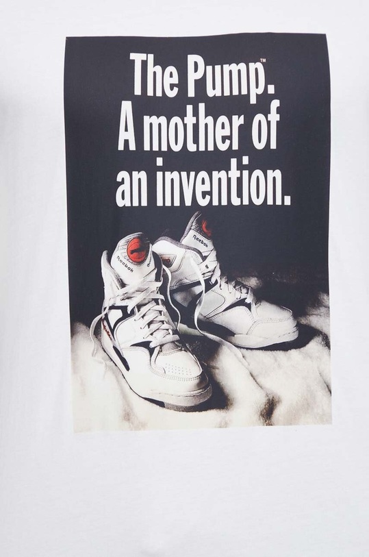 Bavlněné tričko Reebok Classic Basketball 100070704 béžová