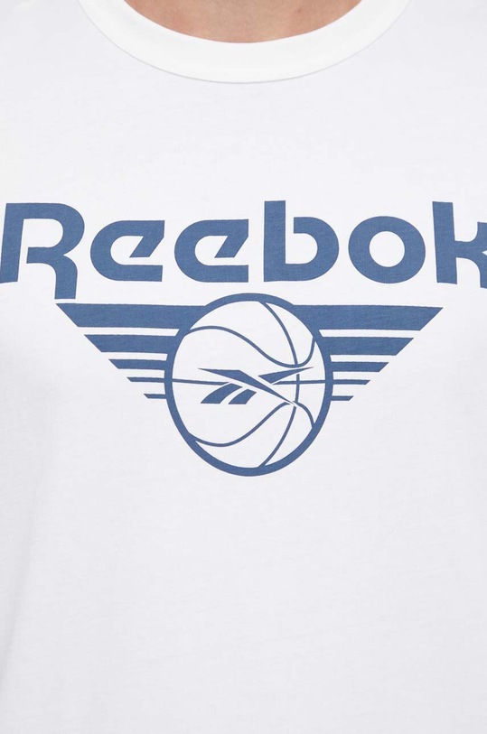 Бавовняна футболка Reebok Classic Basketball 100070719 бежевий