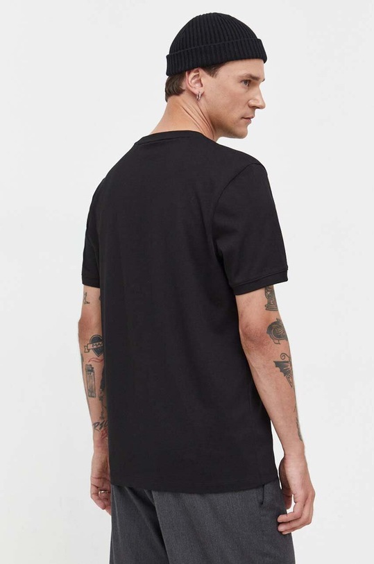 Odzież HUGO t-shirt bawełniany 50501005 czarny